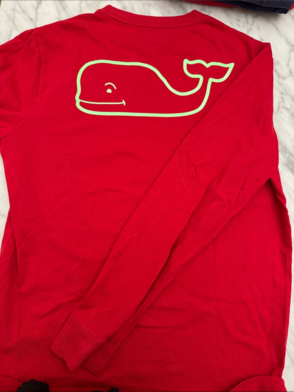 EUC  VINEYARD VINES GLOW IN THE DARK Kids Long-Sleeve SIZE 16